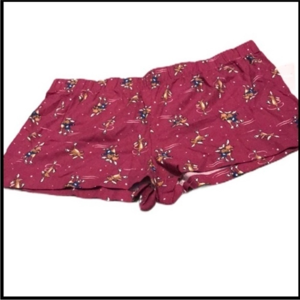 Jenni by Jennifer Moore Reindeer Pajamas Shorts